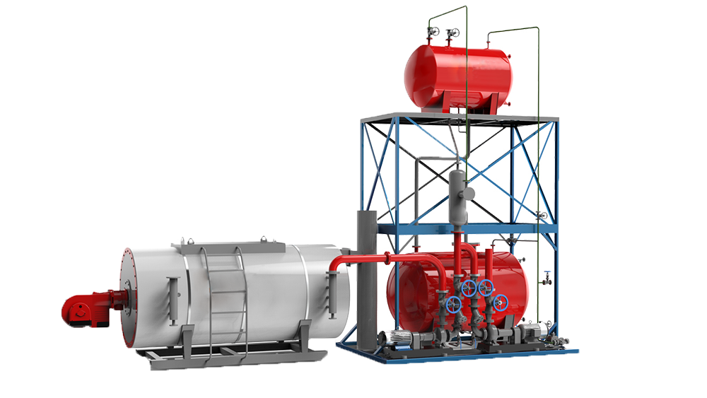 Thermal oil boiler