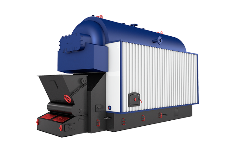 Biomass-Fired Hot Water Boiler