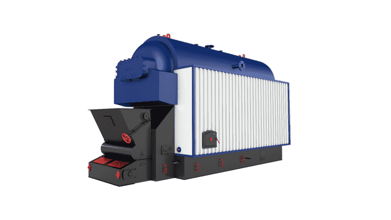 Biomass-Fired Hot Water Boiler